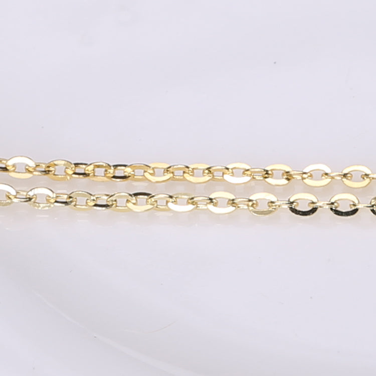 Needle Chain - Thick: 1mm Length: 45cm/50cm O Chain - No.C001