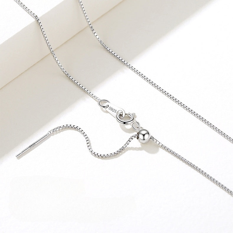 Needle Chain - Thick: 0.8mm Length: 45cm Box Chain - No.C003