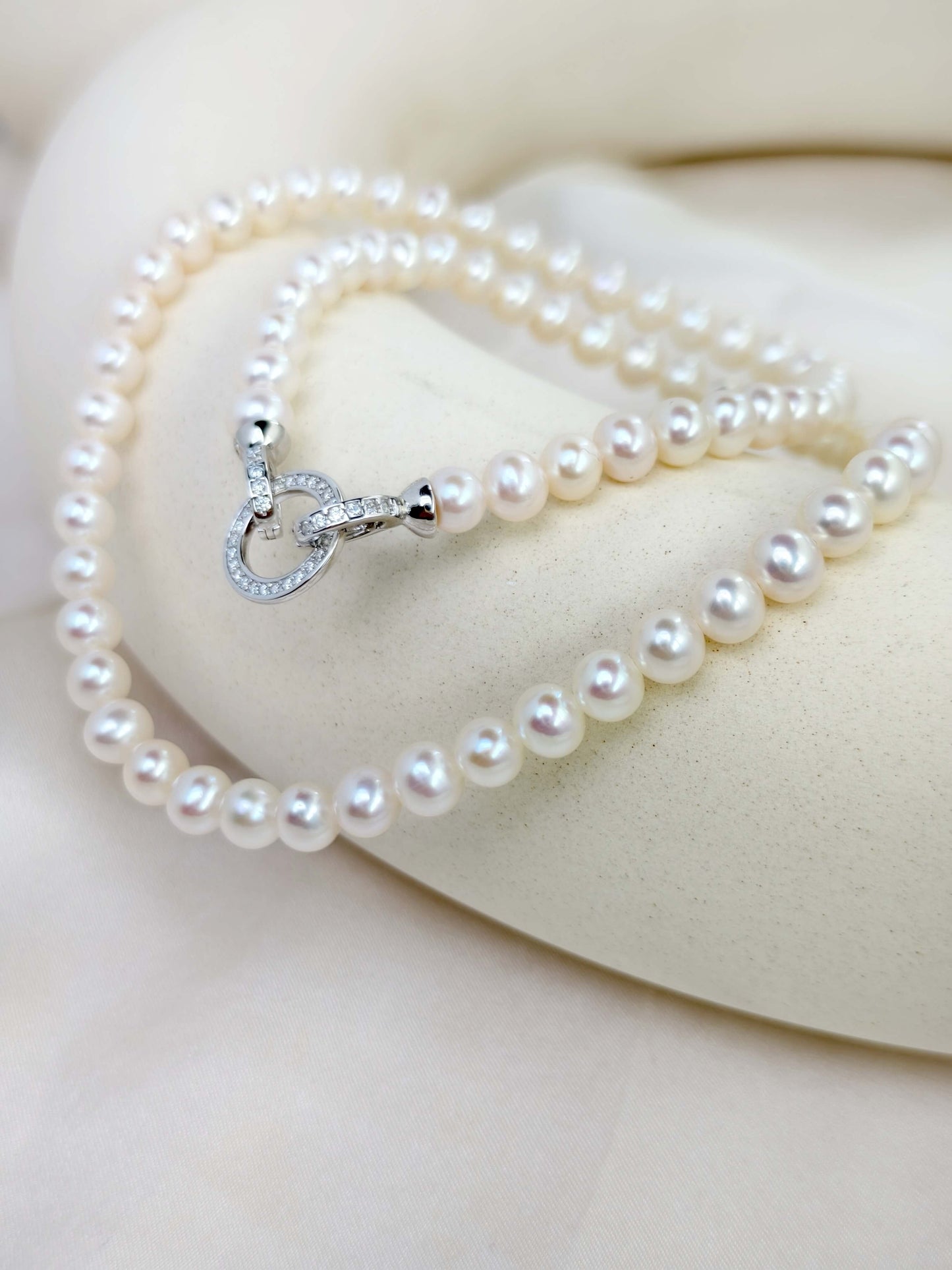 Freshwater Pearl Necklace 5-5.5mm