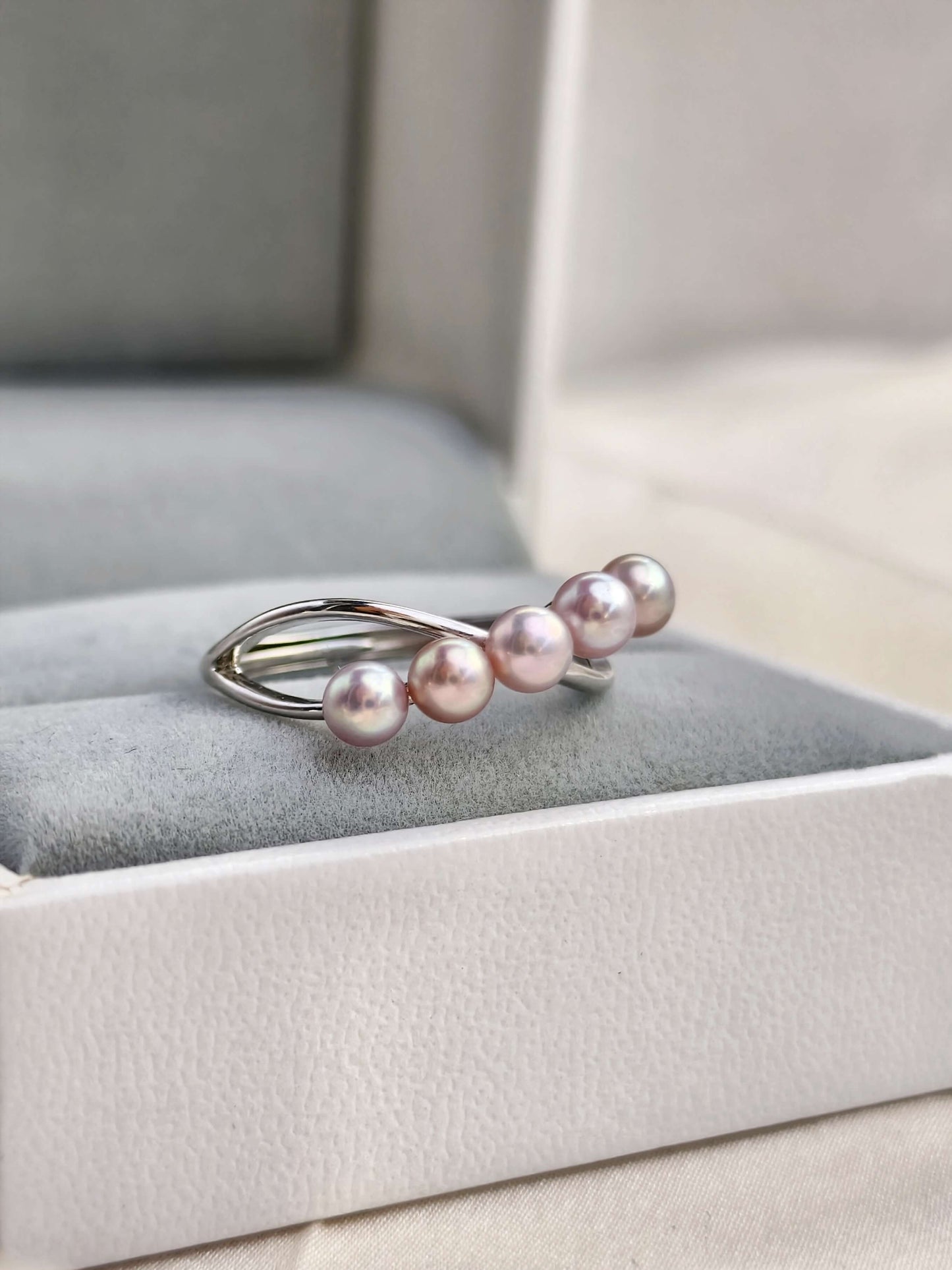 FreshWater Pearl Ring 925 Sterling Silver - R241222b