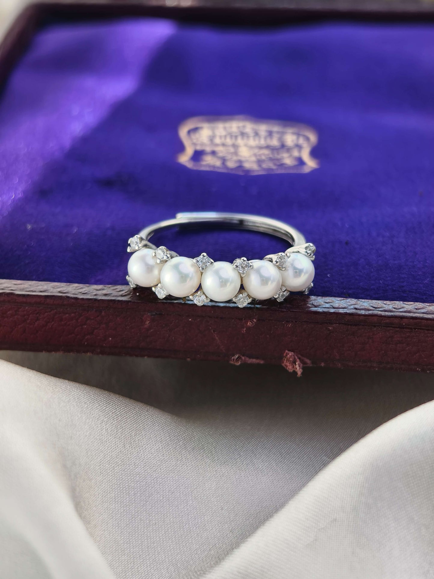 FreshWater Pearl Ring 925 Sterling Silver - R241222a