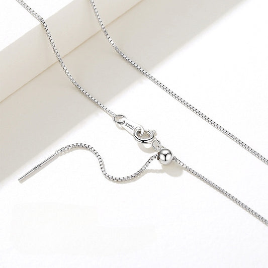 Needle Chain - Thick: 0.8mm Length: 45cm Box Chain - No.C003